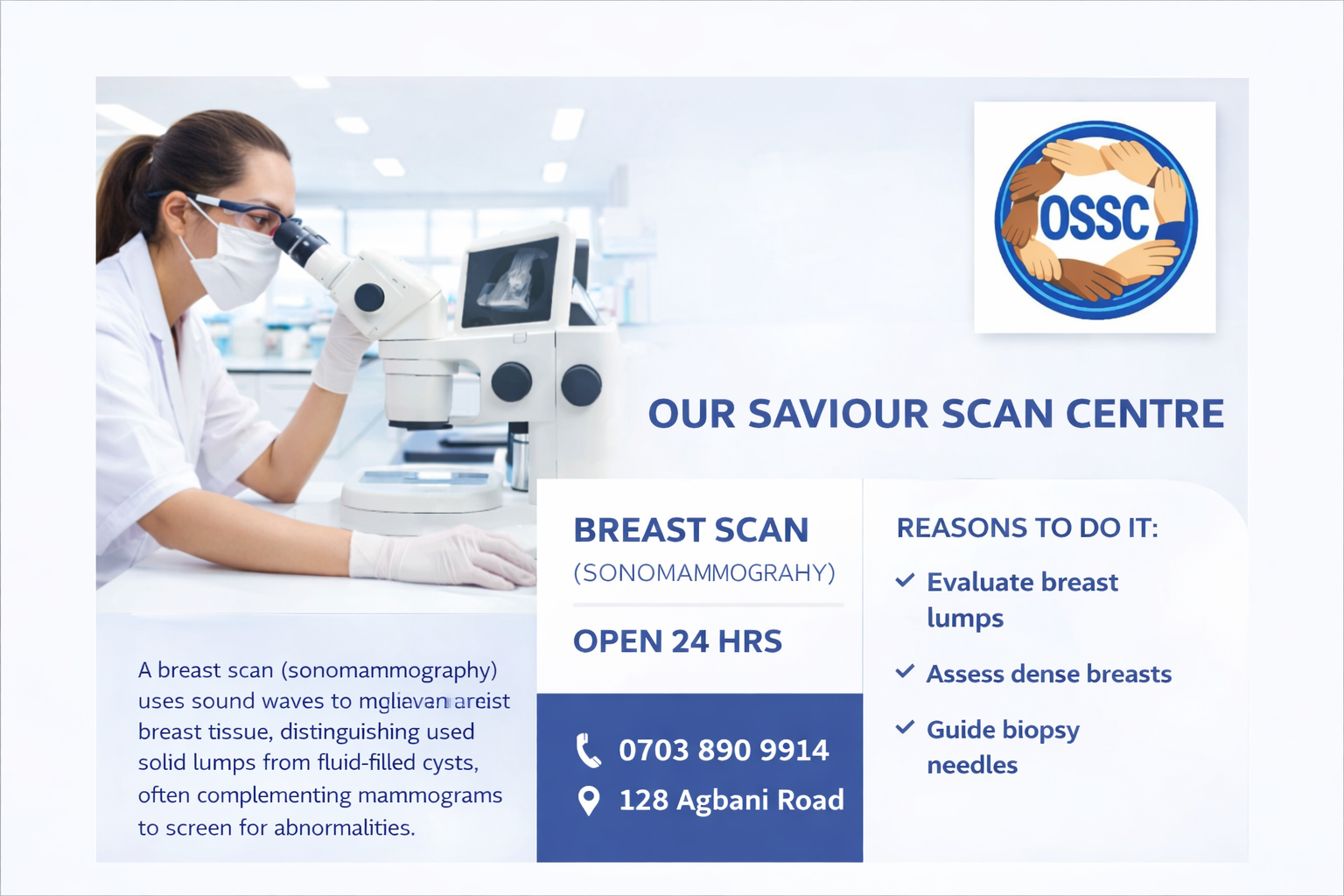 Breast scan Breast Scan (Sonomamography)
